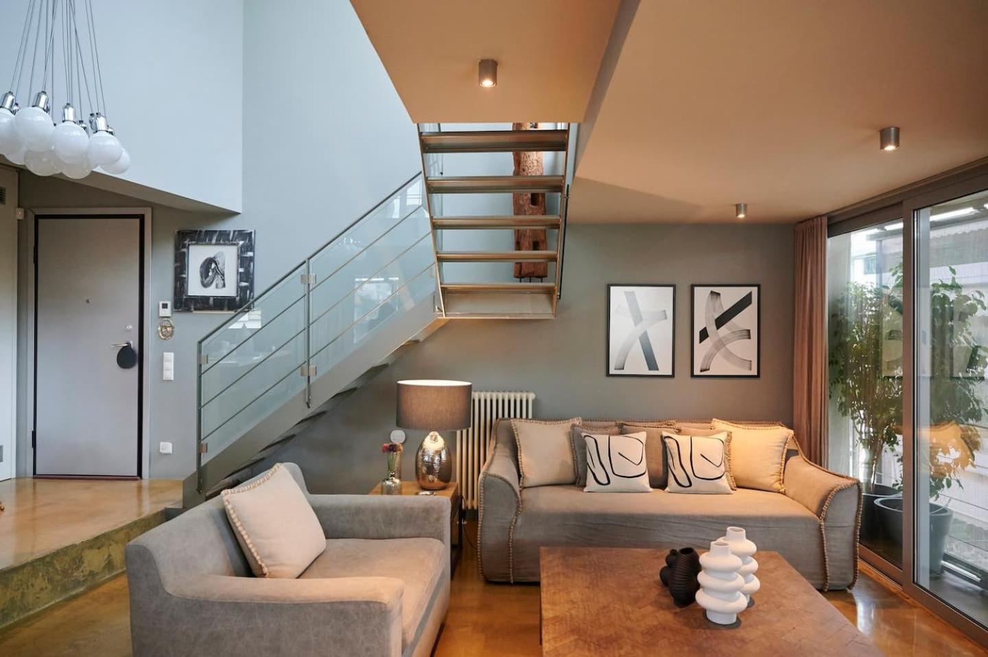 Ma Maison No5 Penthouse Loft, Private Heated Pool, Acropolis View, Ultra High Speed Internet 300 Mbps, Short Walk To Acropolis, Parking Upon Request, 1' From Metro Atény Exteriér fotografie