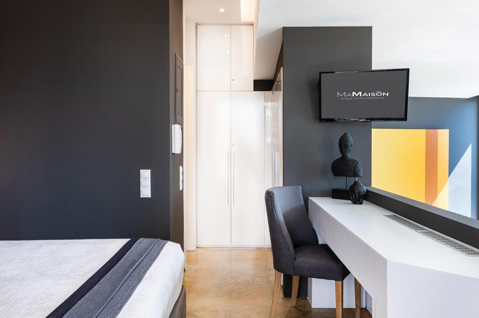 Ma Maison No5 Penthouse Loft, Private Heated Pool, Acropolis View, Ultra High Speed Internet 300 Mbps, Short Walk To Acropolis, Parking Upon Request, 1' From Metro Atény Exteriér fotografie