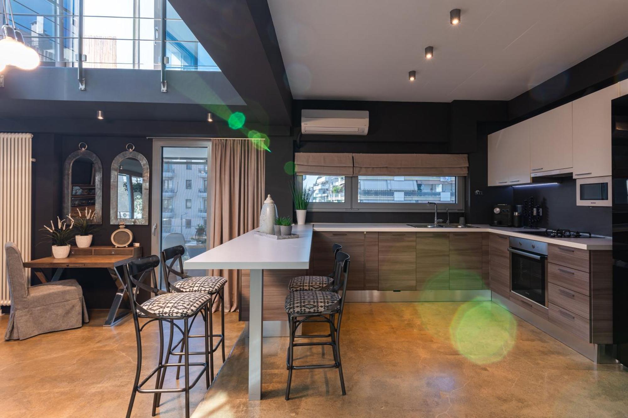 Ma Maison No5 Penthouse Loft, Private Heated Pool, Acropolis View, Ultra High Speed Internet 300 Mbps, Short Walk To Acropolis, Parking Upon Request, 1' From Metro Atény Exteriér fotografie