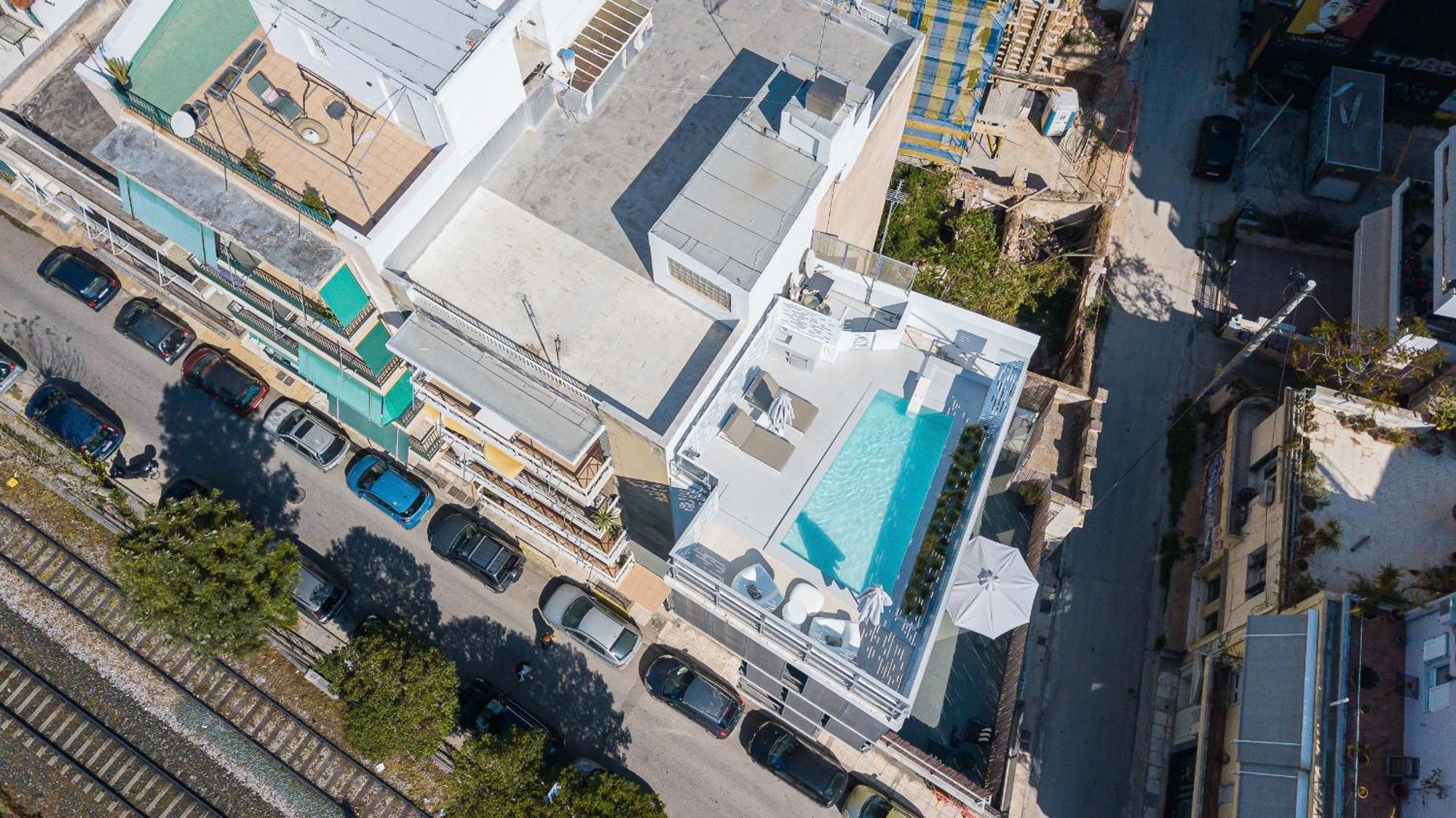 Ma Maison No5 Penthouse Loft, Private Heated Pool, Acropolis View, Ultra High Speed Internet 300 Mbps, Short Walk To Acropolis, Parking Upon Request, 1' From Metro Atény Exteriér fotografie