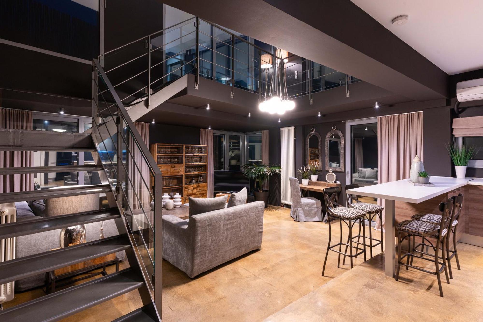 Ma Maison No5 Penthouse Loft, Private Heated Pool, Acropolis View, Ultra High Speed Internet 300 Mbps, Short Walk To Acropolis, Parking Upon Request, 1' From Metro Atény Exteriér fotografie